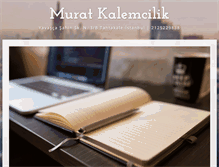 Tablet Screenshot of muratkalemcilik.com